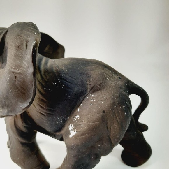 Vintage ArtMark Porcelain Elephant Trunk Up - Picture 8 of 10